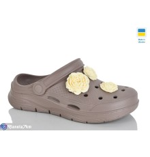 Кроки жіночі на літо (8 пар р.36-41) коричневий  "Korka"