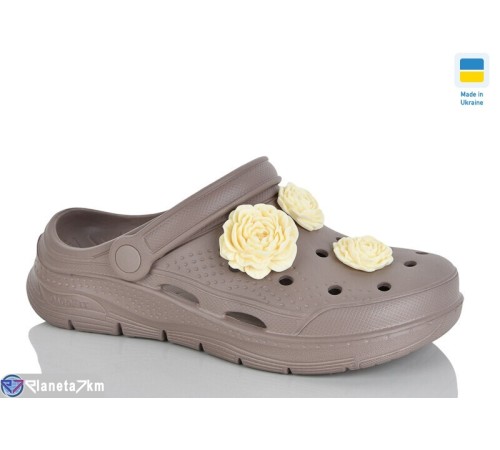 Кроки жіночі на літо (8 пар р.36-41) коричневий  "Korka"