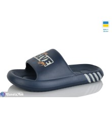 Шлепки чоловічі на літо (8 пар р.41-45) синій  "Korka"