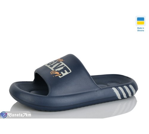 Шлепки чоловічі на літо (8 пар р.41-45) синій  "Korka"