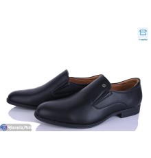 Туфлі чоловічі на весну/осінь (8 пар р.39-44) чорний  "KULIBABA"