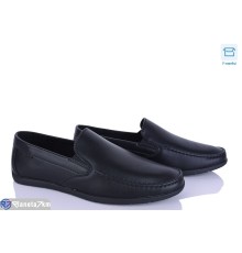 Туфлі чоловічі на весну/осінь (8 пар р.40-45) чорний  "KULIBABA"