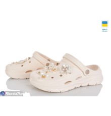 Кроки жіночі на літо (8 пар р.37-41) бежевий  "LEO"