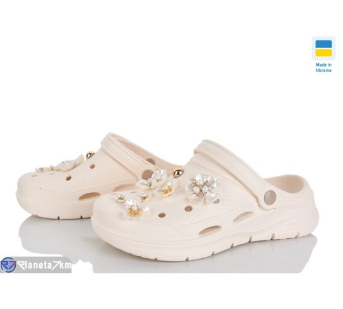 Кроки жіночі на літо (8 пар р.37-41) бежевий  "LEO"