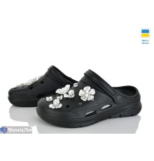 Кроки жіночі на літо (8 пар р.37-41) чорний  "LEO"