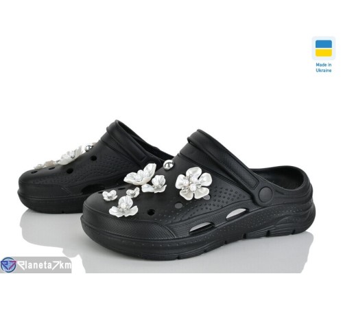 Кроки жіночі на літо (8 пар р.37-41) чорний  "LEO"