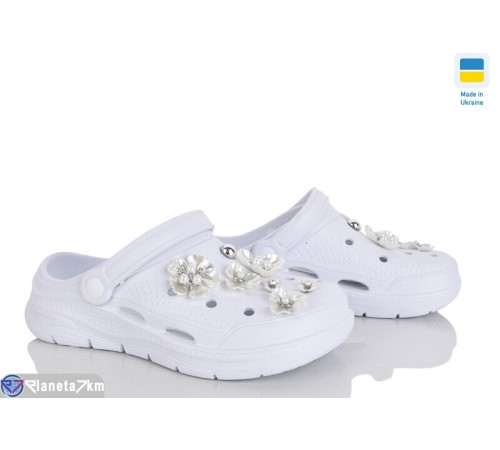 Кроки жіночі на літо (8 пар р.37-41) білий  "LEO"