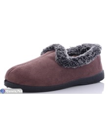 Тапки жіночі на зиму (6 пар р.38-42) коричневий  "PERSIK"