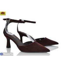 Туфлі жіночі на літо (6 пар р.36-40) коричневий  "Mei De Li"