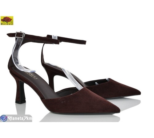 Туфлі жіночі на літо (6 пар р.36-40) коричневий  "Mei De Li"