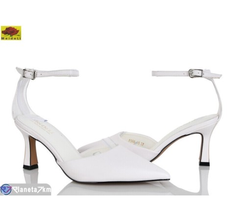 Туфлі жіночі на літо (6 пар р.36-40) білий  "Mei De Li"