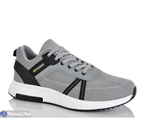 Кросівки чоловічі на весну/осінь (8 пар р.41-46) сірий  "KOMBO"