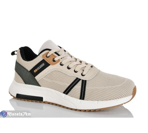 Кросівки чоловічі на весну/осінь (8 пар р.41-46) бежевий  "KOMBO"
