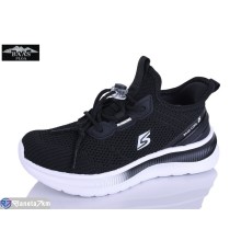 Дитячі кросівки на літо (8 пар р.32-37) чорний  "Baas"