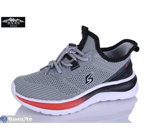 Дитячі кросівки на літо (8 пар р.32-37) сірий  "Baas"