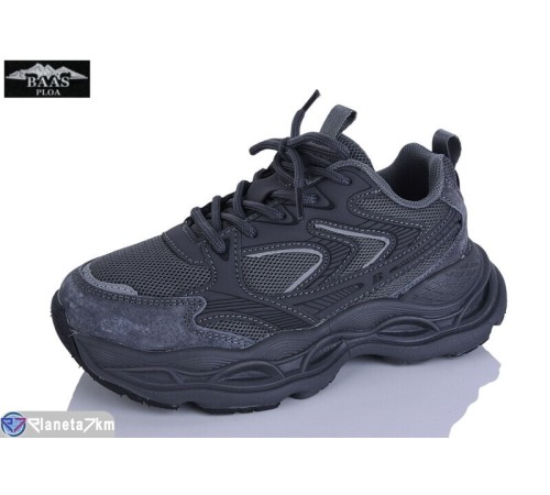 Дитячі кросівки на весну/осінь (8 пар р.32-37) сірий  "Baas"