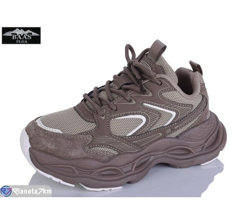 Дитячі кросівки на весну/осінь (8 пар р.32-37) коричневий  "Baas"