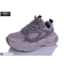 Дитячі кросівки на весну/осінь (8 пар р.32-37) фіолетовий  "Baas"