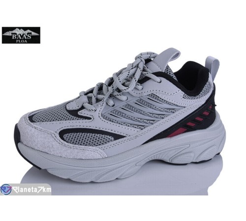 Дитячі кросівки на весну/осінь (8 пар р.32-37) сірий  "Baas"