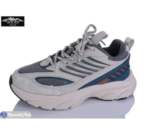 Дитячі кросівки на весну/осінь (8 пар р.32-37) сірий  "Baas"