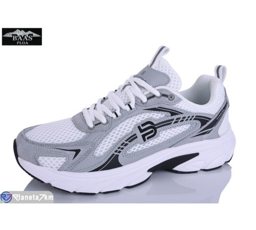 Кросівки чоловічі на весну/осінь (8 пар р.41-46) білий  "Baas"