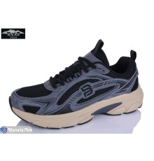 Кросівки чоловічі на весну/осінь (8 пар р.41-46) чорний  "Baas"