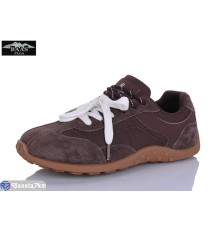 Кросівки жіночі на весну/осінь (8 пар р.36-41) коричневий  "Baas"