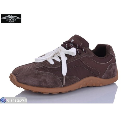 Кросівки жіночі на весну/осінь (8 пар р.36-41) коричневий  "Baas"