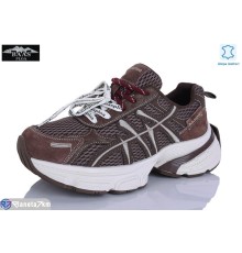 Кросівки жіночі на весну/осінь (8 пар р.36-41) коричневий  "Baas"