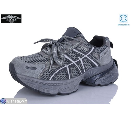 Кросівки жіночі на весну/осінь (8 пар р.36-41) сірий  "Baas"