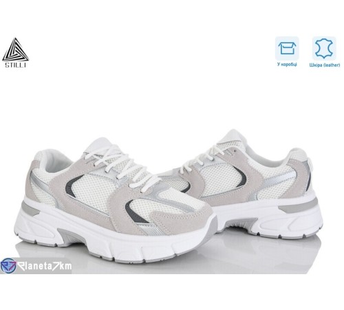 Кросівки жіночі на весну/осінь (8 пар р.36-41) білий  "STILLI Group"