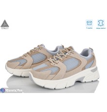 Кросівки жіночі на весну/осінь (8 пар р.36-41) сірий  "STILLI Group"