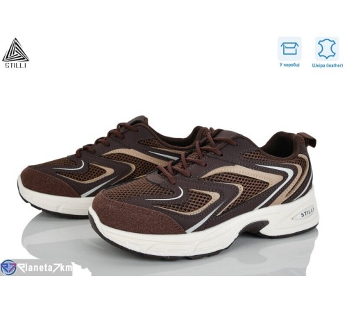 Кросівки жіночі на весну/осінь (8 пар р.36-41) коричневий  "STILLI Group"