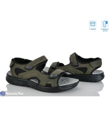 Сандалі чоловічі на літо (8 пар р.41-46) зелений  "CLAN"