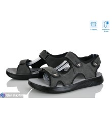 Сандалі чоловічі на літо (8 пар р.41-46) сірий  "CLAN"