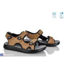 Сандалі чоловічі на літо (8 пар р.41-46) бежевий  "CLAN"