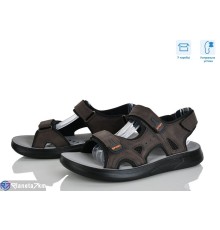 Сандалі чоловічі на літо (8 пар р.41-46) коричневий  "CLAN"