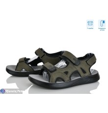 Сандалі чоловічі на літо (8 пар р.41-46) зелений  "CLAN"