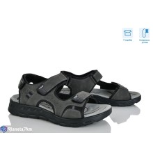 Сандалі чоловічі на літо (8 пар р.41-46) сірий  "CLAN"