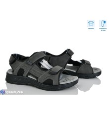 Сандалі чоловічі на літо (8 пар р.41-46) сірий  "CLAN"