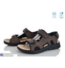 Сандалі чоловічі на літо (8 пар р.41-46) коричневий  "CLAN"