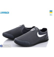 Сліпони чоловічі на літо (6 пар р.41-45) сірий  "LEOBAZA"