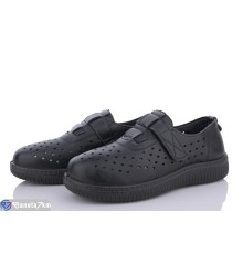 Туфлі жіночі на літо (8 пар р.37-42) чорний  "Normashoes"