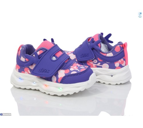 Дитячі кросівки на весну/осінь (8 пар р.21-26) фіолетовий  "Normashoes"