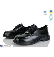 Туфлі жіночі на весну/осінь (6 пар р.36-41) чорний  "FOX"