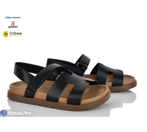 Дитячі босоніжки на літо (7 пар р.31-37) чорний  "BELIES-D"