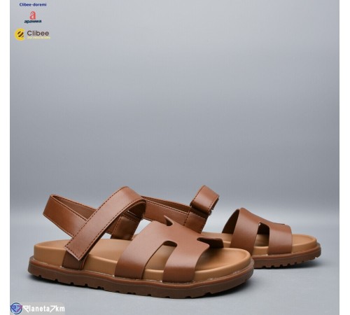 Дитячі босоніжки на літо (7 пар р.31-37) коричневий  "BELIES-D"