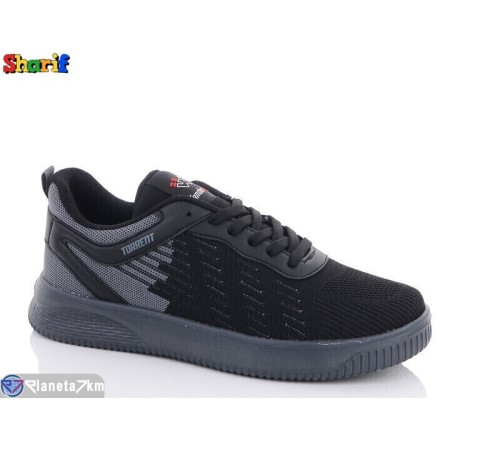 Кросівки чоловічі на весну/осінь (8 пар р.40-45) чорний  "Sharif"