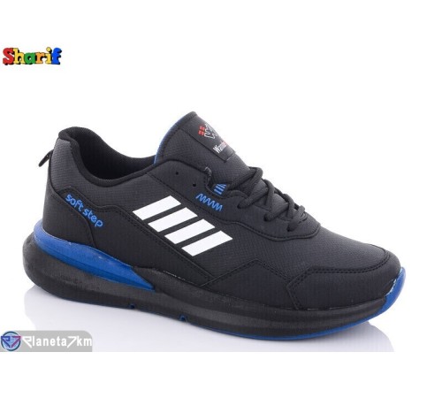 Кросівки чоловічі на весну/осінь (8 пар р.40-45) чорний  "Sharif"