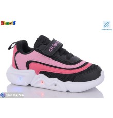 Дитячі кросівки на весну/осінь (8 пар р.26-30) чорний  "Sharif"